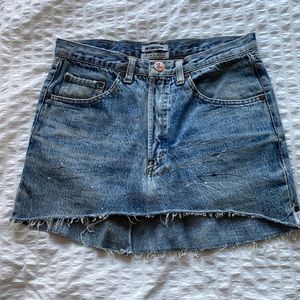One Teaspoon Denim Skirt 2000’s Y2K style